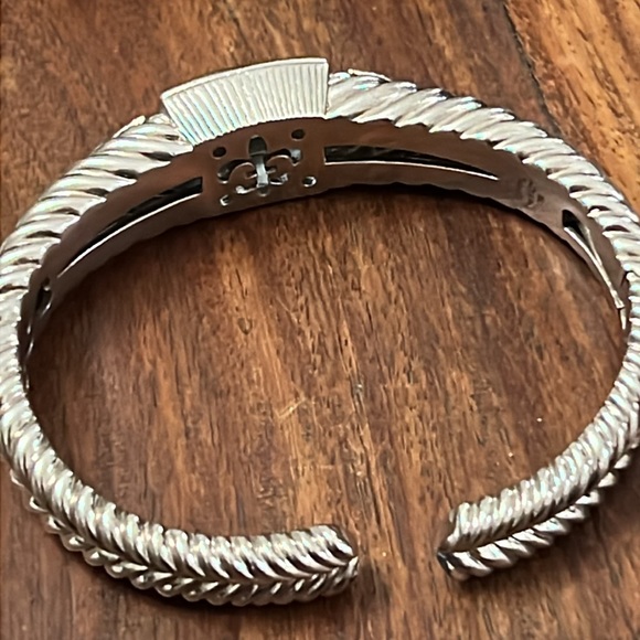 Judith Ripka gemstone cuff bracelet - Picture 5 of 6